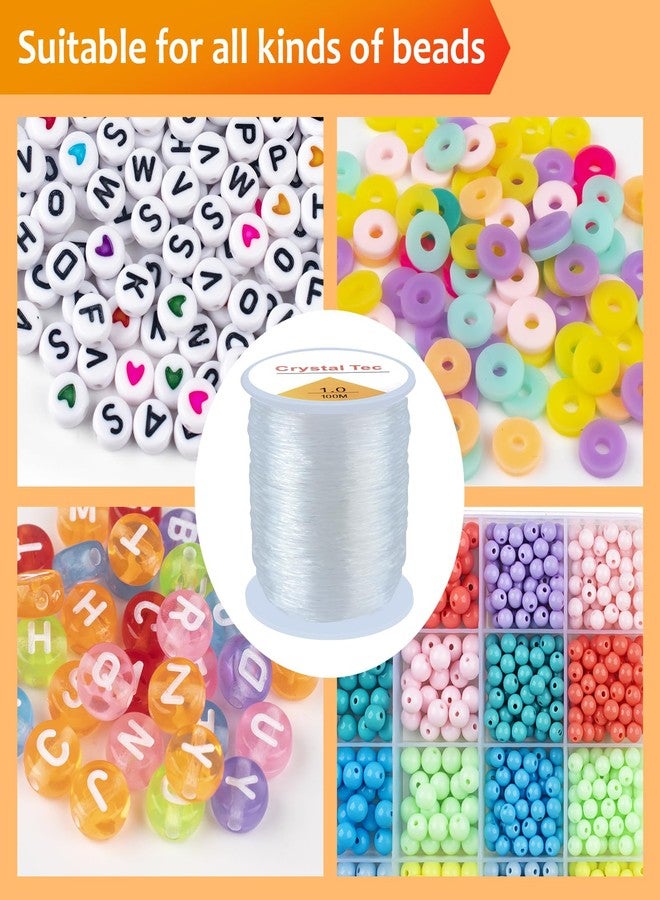 SUTOUG 1mm Elastic Cord for Bracelets 100M Crystal Elastic Cord for Bracelet Beads Jewelry DIY Crafts Bracelets Necklaces - Image 3